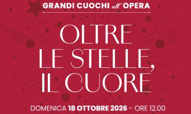 Il pranzo benefico Oltre le stelle, il cuore&nbsp;&egrave; aperto al pubblico e si svolger&agrave; a Milano domenica 18 ottobre alle ore 12 nella mensa di Opera San Francesco per i Poveri
