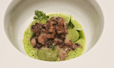 Omaggio al festino di Santa Rosalia è il piatto di chef Ferreri che meglio racconta il suo amore per la cultura gastronomica popolare palermitana
