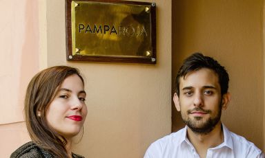 Flo e Mariano Braga, moglie e marito, titolari del ristorante Pampa Roja a Santa Rosa, capoluogo della provincia patagonica de La Pampa
