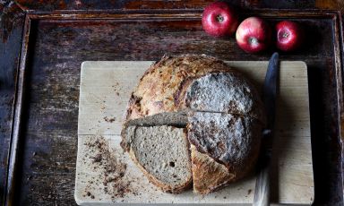 Il Pan di pane contenuto nel libro di Sabrine d'Aubergine "Il fornaio della domenica", un manuale ben fatto e divertente per panificare a casa
