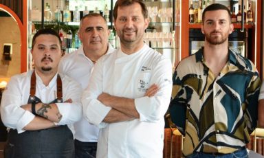 La squadra del Modus, al centro Paolo De Simone 
