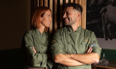 Cristiano Germani e Simona Foderini sono anima, cuore e mani dell'agriturismo&nbsp;Parco delle Querce, a Valentano in provincia di Viterbo
