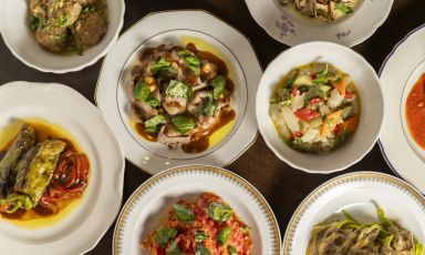 Una selezione dei piatti, sempre diversi, di Pasqualina&nbsp;a Frascati (Roma)
