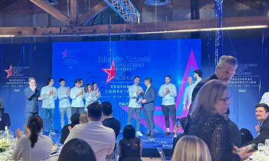 Edoardo Tizzanini, sous chef del ristorante Da Vittorio a Brusaporto (Bergamo) è il vincitore italiano della S.Pellegrino Young Chef Academy Competition Regional Final Italia
