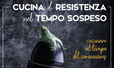 Particolare di copertina di "Cucina di resistenza nel tempo sospeso", autrici Anna Prandoni e Gaia Menchicchi, Approjects edizioni (su Amazon 12,57 euro, 4,99 euro Kindle). Tutti i proventi delle vendite sono devoluti a Croce Rossa Italiana
