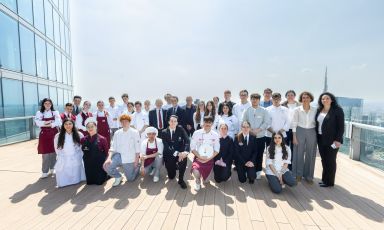 Foto di gruppo della terza edizione del&nbsp;Premio Aimo e Nadia per i Giovani
