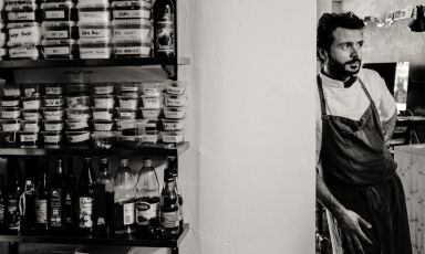 Christian Puglisi, chef sicuro-norvegese. Ha tre locali a Copenhagen, dopo essere stato secondo di Rene Redzepi al Noma