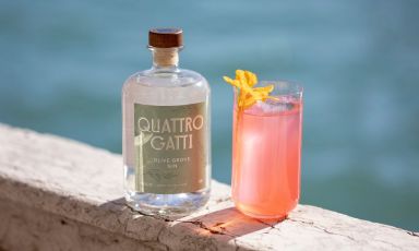 L'Olive Grove Gin&nbsp;di Quattro Gatti e&nbsp;The Reflection,&nbsp;cocktail ufficiale della Biennale d'Arte di Venezia 2026
