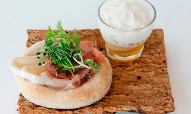 La Pizza Moretti di Riccardo Gaspari che ha vinto l'ultima edizione del Premio Birra Moretti Grand Cru
