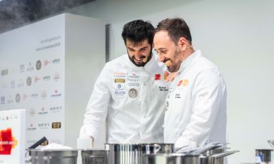 Richard Abou Zaki e Davide Di Fabio sul palco di Identit&agrave; Milano 2026. Tutte le foto sono di Brambilla-Serrani
