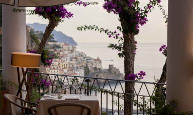 Ristorante Dei Cappuccini del Convento di Amalfi... visto dall'alto
