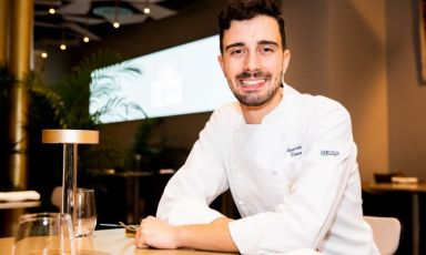 Edoardo Traverso, executive chef di Identità Golose Milano, è nato a Genova nel 1996

