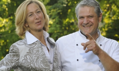 Michela Berto e Raffaele Ros, coppia nel lavoro e nella vita, sommelier e chef, titolari del ristorante San Martino di Scorzè (Venezia) tel. +39.041.5840648
