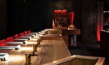 La sala di Somnium, a Eboli (Salerno)
