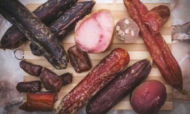 Salumi di mare realizzati ad Amelia (terni) da Thomas Carletti, alla sua Sapore di Mare
