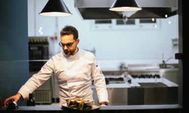 Michelangelo Possidente, insieme al fratello Salvatore &egrave; l'anima di Santo Ginepro, a San Nicola a Pietragalla (Potenza)
