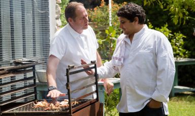 David Kinch with Mauro Colagreco
