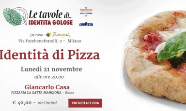Sarà Giancarlo Casa della celebre pizzeria La Gatta Mangiona di Roma il protagonista del prossimo appuntamento con Le Tavole di Identità Golose, lunedì 21 novembre al ristorante Bioesserì di Milano. Per prenotazioni tel. 800.825.144 (numero attivo da lunedì a venerdì dalle ore 9.30 alle ore 18) o presso il Bioesserì al tel. +39.02.89071052
