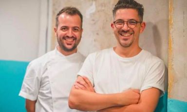 I fratelli Matteo e Salvatore Aloe, 31 e 38 anni, fondatori di Berberè, pizzerie a Castel Maggiore, Bologna, Torino, Roma, Firenze, Milano e Londra (foto Instagram/Berberè)
