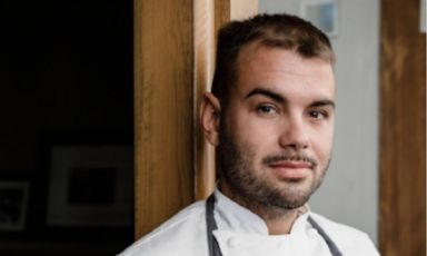 Samuele Maio, chef di Salvo Ristorante Cacciatori di Imperia
