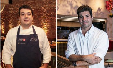 Rafa Silva e Costa del Lasai e Felipe Bronze dell'Oro: sono gli chef delle due maggiori insegne gourmet di Rio de Janeiro

