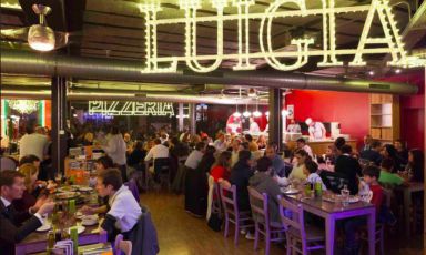 Pizzerie Luigia, 7 locali tra Svizzera e Dubai (nella foto, la prima sede di Ginevra)
