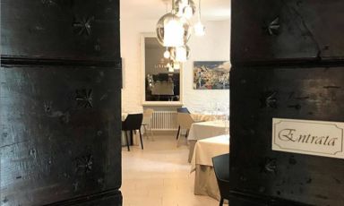 L'ingresso del nuovo ristorante Badalucci a Lugano. Foto © 2019 aimaproject.com - tutti i diritti riservati
