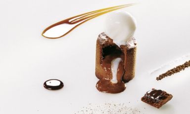 Il Coulant au chocolat di Michel Beas - credit: sito ufficiale Maison Bras
