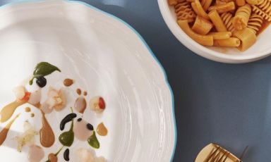 Il Piatto dell'anno per Identità Milano 2021: è la Zuppiera di pasta e pesci dell'Adriatico dello chef Davide Di Fabio del ristorante Dalla Gioconda
