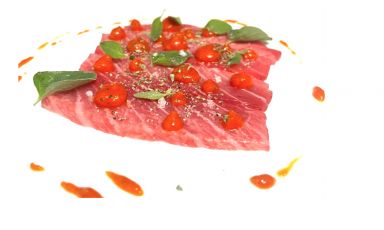 La Ventresca di tonno all'arrabbiata è il Piatto dell'estate 2023 di Armando Sciarrone, chef del ristorante De Gustibus, a Palmi (Reggio Calabria)

