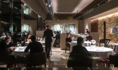 Uno scatto della sala in azione al ristorante Arno