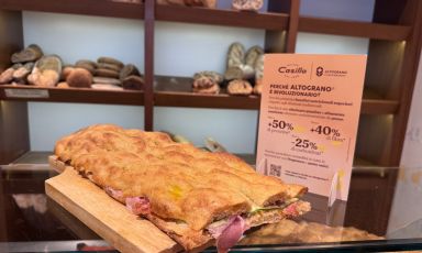 La Pizza Romana del Panificio Pane Caldo, a Roma, tra le tappe del Buona Era Social Tour Molino Casillo
