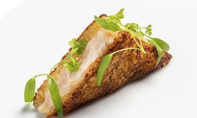 Scampi e pandoro:&nbsp;&egrave; la&nbsp;Ricetta del cenone di Capodanno&nbsp;di&nbsp;Giacomo Sacchetto, chef del ristorante Iris a Palazzo Soave, a Verona

&nbsp;
