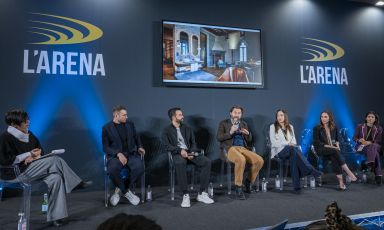 La lezione di lunedì 23 febbraio in Arena intitolata Hotel, ristoranti e spa: quando il design è sinonimo di ospitalità, ha indagato la relazione sempre più stretta tra il design e l'accoglienza in tutte le sue declinazioni
