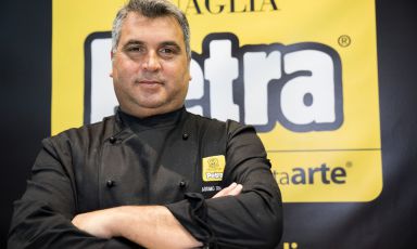Massimo Travaglini, titolare di Fokaccia - Italia cooking and lounge, aperto nel centro di Genova nel 2015
