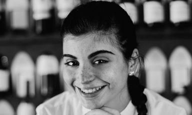 Solaika Marrocco, chef di Primo Restaurant a Lecce, autrice di due lezioni a Identità Milano: Identità di Champagne domenica 24 marzo e con Cristina Bowerman in Auditorium lunedì 25
