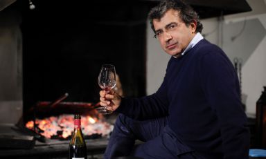 Michele Marcucci: dal 1987 insieme al fratello Simone ha preso in mano la gestione della bottega di vini di famiglia, trasformandola nell'attuale Enoteca (tutte le foto di Alessandro Fabbrini)
