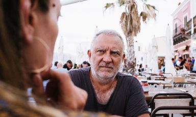 Giuseppe Mascoli, fondatore della catena di pizzerie Franco Manca (tutte le foto sono di Stefano Butturini)

