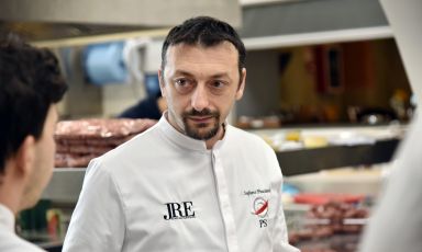 Lo chef Stefano Pinciaroli. Nel 2020 ha trasferito