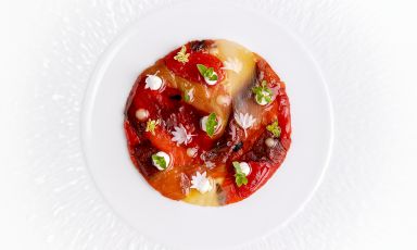 Bandiera è il sapore dell'estate per Stefano Ciotti, chef del ristorante Nostrano a Pesaro. Tutte le foto sono a cura di @StudioMarcoPoderi
