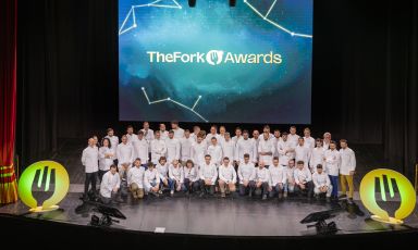 I 47 finalisti dell'ottava edizione dei TheFork Awards sul palco del Teatro Lirico
