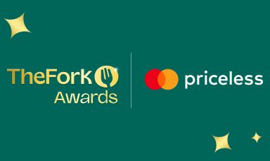 C'è tempo da oggi al 30 settembre per votare uno dei 56 ristoranti di nuova apertura o nuova gestione candidati da 80 grandi chef italiani al TheFork Awards con Mastercard
