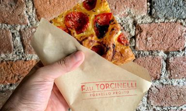 Focaccia barese di Fratelli Torcinelli
