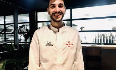 Davide Marzullo, il giovane chef alla guida di Trattoria Contemporanea, una stella Michelin a Lomazzo (Como). Foto a cura di Marialuisa Iannuzzi
