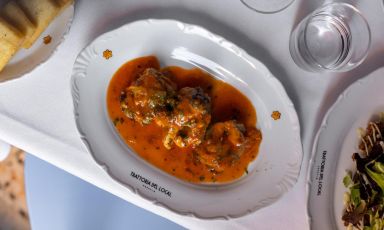 Bisato in tecia, una ricetta di Salvatore Sodano, chef della Trattoria del Local a Venezia

