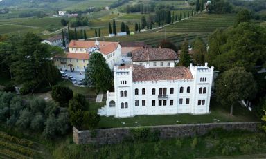 Villa Russiz,&nbsp;storica realt&agrave; del Collio goriziano, a Capriva del Friuli, nata nella seconda met&agrave; dell&rsquo;Ottocento e oggi organizzata come Fondazione Villa Russiz. &Egrave; conosciuta soprattutto per la produzione vinicola, ma la sua identit&agrave; unisce da sempre vino e impegno sociale. La Fondazione Villa Russiz gestisce infatti anche Casa Elvine, una casa famiglia per minori in difficolt&agrave;: una parte importante delle attivit&agrave; agricole, vinicole e oggi anche ricettive contribuisce a sostenere questo progetto. In questo senso Villa Russiz non &egrave; soltanto una cantina, ma un complesso che mette insieme territorio, ospitalit&agrave;, produzione di vino e funzione sociale

