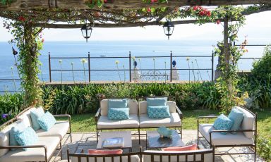  Villa Marina a Capri: Ziqù e l’agapanthus blu