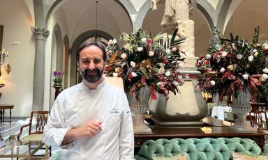Lo chef Vito Mollica tra arte e bellezza: i suoi ristoranti sono all'interno di Palazzo Portinari Salviati nel cuore di Firenze

