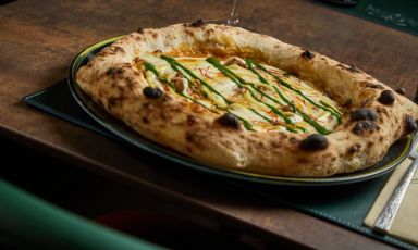 La pizza Milano Why Not? &egrave; la creazione che Sas&agrave; Martucci ha dedicato alla sua nuova apertura in citt&agrave;
