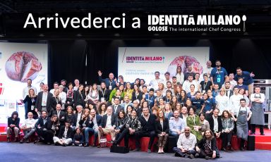 Final group photo at Identità Golose last year 